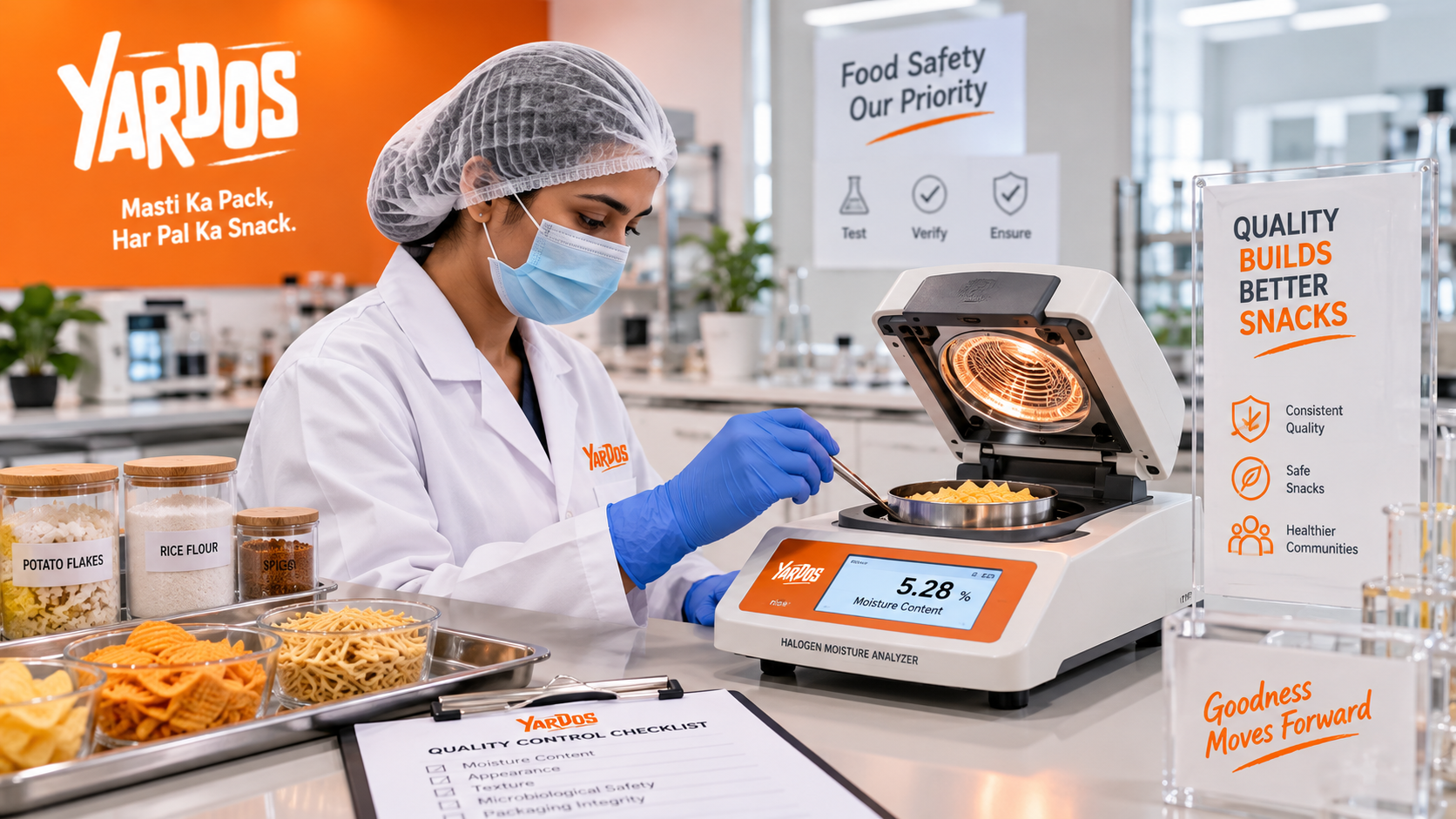 Quality control laboratory visual